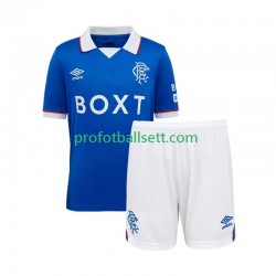 Fotballdrakt Rangers Barn Hjemmekit 2025-2026 Kortermet