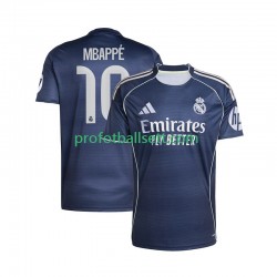 Fotballdrakt Real Madrid Kylian Mbappe 10 Herre Bortekit 2025-2026 Kortermet