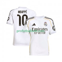 Fotballdrakt Real Madrid Kylian Mbappe 10 Herre Hjemmekit 2025-2026 Kortermet