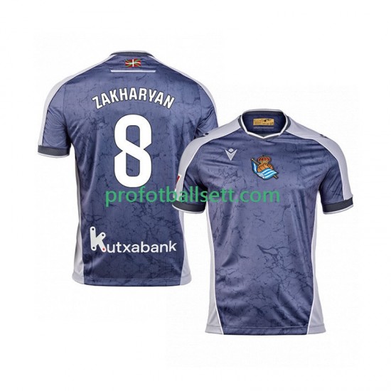 Fotballdrakt Real Sociedad Arsen Zakharyan 8 Herre Bortekit 2025-2026 Kortermet