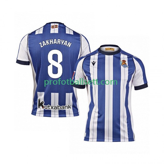 Fotballdrakt Real Sociedad Arsen Zakharyan 8 Herre Hjemmekit 2025-2026 Kortermet