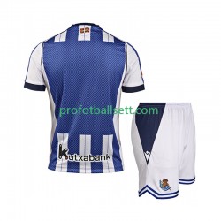 Fotballdrakt Real Sociedad Barn Hjemmekit 2025-2026 Kortermet