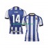 Fotballdrakt Real Sociedad USA Takef Kubo 14 Herre Hjemmekit 2025-2026 Kortermet