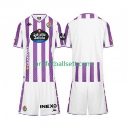 Fotballdrakt Real Valladolid Barn Hjemmekit 2025-2026 Kortermet