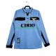 Retro Fotballdrakt SS Lazio 1998 Herre Hjemmekit 1999 Langermet