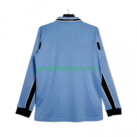 Retro Fotballdrakt SS Lazio 1998 Herre Hjemmekit 1999 Langermet