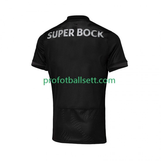 Fotballdrakt Sporting CP Herre Bortekit 2025-2026 Kortermet