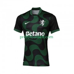 Fotballdrakt Sporting CP Herre Bortekit Fjerdekit 2025-2026 Kortermet