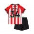 Fotballdrakt Sunderland Granit Xhaka 34 Barn Hjemmekit 2025-2026 Kortermet