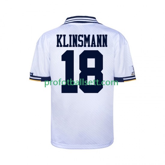 Retro Fotballdrakt Tottenham Hotspur Herre Hjemmekit 1994 Kortermet