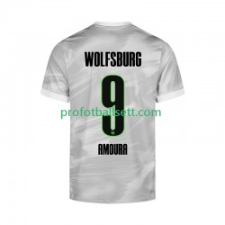 Fotballdrakt VfL Wolfsburg Mohamed Amoura 9 Herre Bortekit 2025-2026 Kortermet