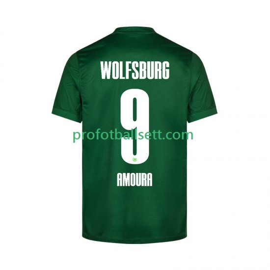 Fotballdrakt VfL Wolfsburg Mohamed Amoura 9 Herre Hjemmekit 2025-2026 Kortermet