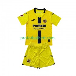 Fotballdrakt Villarreal CF Barn Hjemmekit 2025-2026 Kortermet