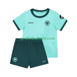 Fotballdrakt Wolverhampton Wanderers Barn Bortekit 2025-2026 Kortermet