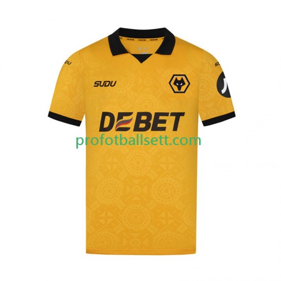 Fotballdrakt Wolverhampton Wanderers Herre Hjemmekit 2025-2026 Kortermet