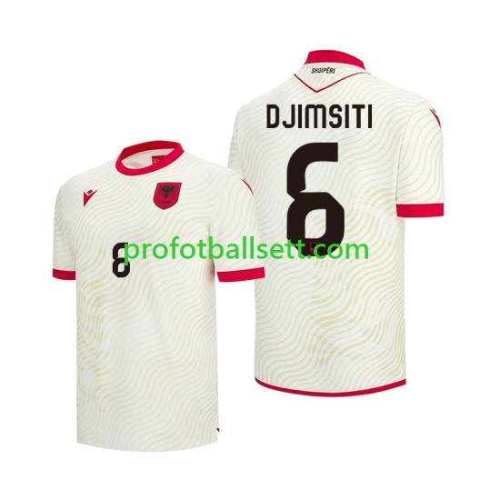 Fotballdrakt Albania Berat Djimsiti 6 Herre Bortekit VM 2026 Kortermet