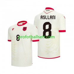 Fotballdrakt Albania Kristjan Asllani 8 Herre Bortekit VM 2026 Kortermet
