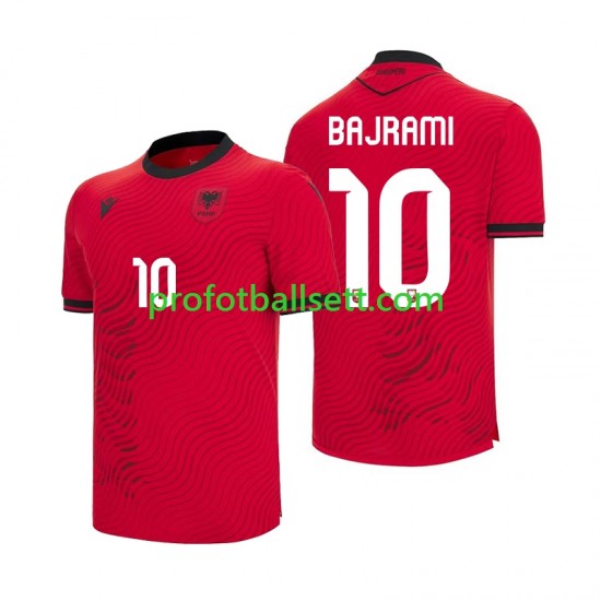 Fotballdrakt Albania Nedim Bajrami 10 Herre Hjemmekit VM 2026 Kortermet