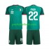 Fotballdrakt Algerie Ibrahim Maza 22 Barn Bortekit 2026 Kortermet