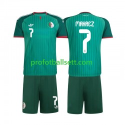 Fotballdrakt Algerie Riyad Mahrez 7 Barn Bortekit 2026 Kortermet