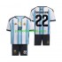 Fotballdrakt Argentina Franco Mastantuono 22 Barn Hjemmekit VM 2026 Kortermet