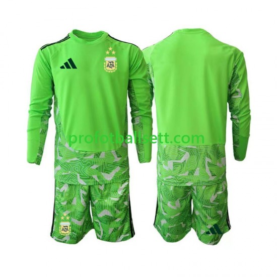 Fotballdrakt Argentina Keeper Barn Tredjekit VM 2026 Langermet