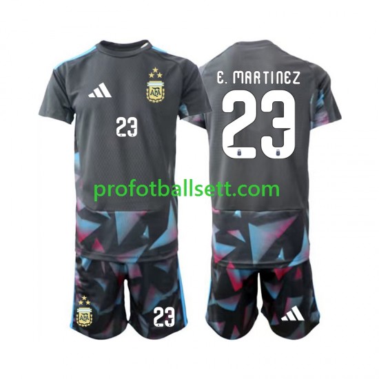 Fotballdrakt Argentina Keeper Emiliano Martinez 23 Barn Hjemmekit VM 2026 Kortermet
