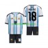 Fotballdrakt Argentina Nico Paz 18 Barn Hjemmekit VM 2026 Kortermet