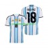 Fotballdrakt Argentina Nico Paz 18 Herre Hjemmekit VM 2026 Kortermet