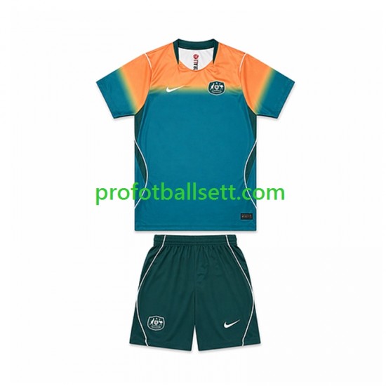 Fotballdrakt Australia 11 Barn Bortekit VM 2026 Kortermet