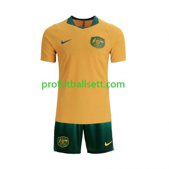 Fotballdrakt Australia Barn Hjemmekit VM 2026 Kortermet