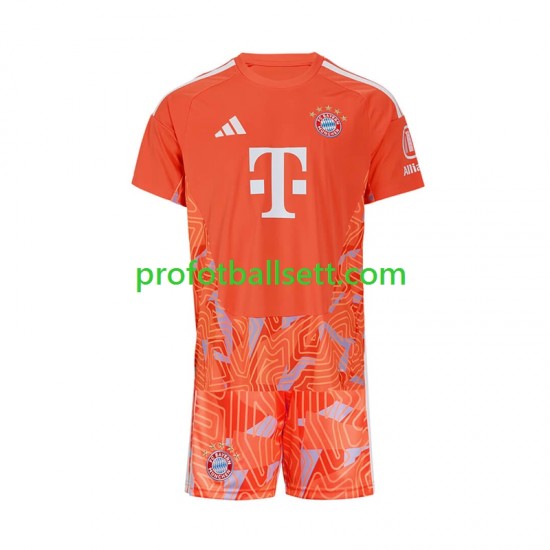 Fotballdrakt FC Bayern München Keeper Barn Bortekit 2026-2027 Kortermet