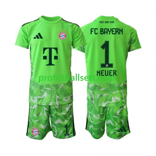 Fotballdrakt FC Bayern München Keeper Manuel Neuer 1 Barn Hjemmekit 2026-2027 Kortermet