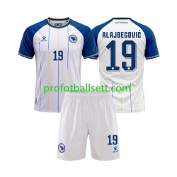 Fotballdrakt Bosnia og Herzegovina Kerim Alajbegovic 19 Barn Bortekit VM 2026 Kortermet