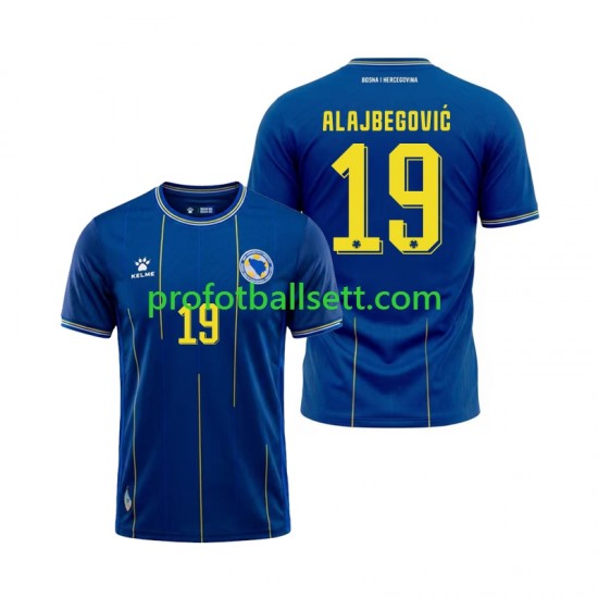 Fotballdrakt Bosnia og Herzegovina Kerim Alajbegovic 19 Herre Hjemmekit VM 2026 Kortermet