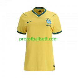 Fotballdrakt Brasil Dame Hjemmekit VM 2026 Kortermet