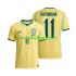 Fotballdrakt Brasil Raphinha 11 Herre Hjemmekit VM 2026 Kortermet
