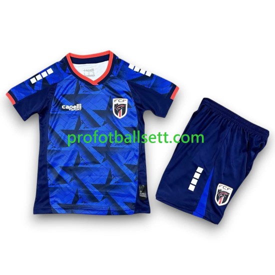 Fotballdrakt Cape Verde Barn Hjemmekit VM 2026 Kortermet