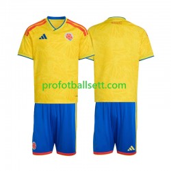 Fotballdrakt Colombia Barn Hjemmekit VM 2026 Kortermet