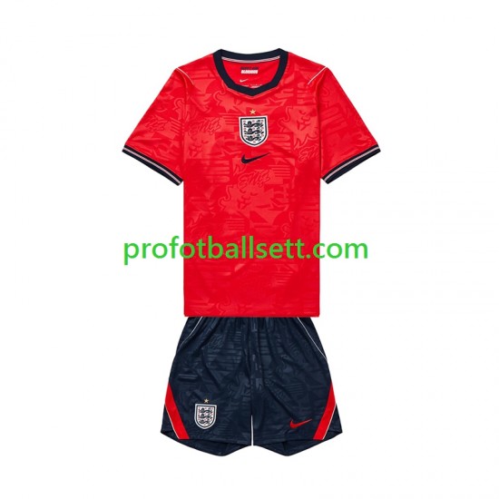 Fotballdrakt England Barn Bortekit VM 2026 Kortermet