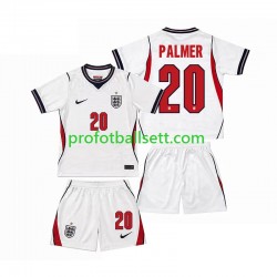 Fotballdrakt England Cole Palmer 20 Barn Hjemmekit VM 2026 Kortermet
