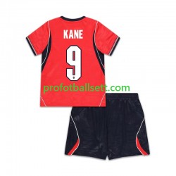 Fotballdrakt England Harry Kane 9 Barn Bortekit VM 2026 Kortermet