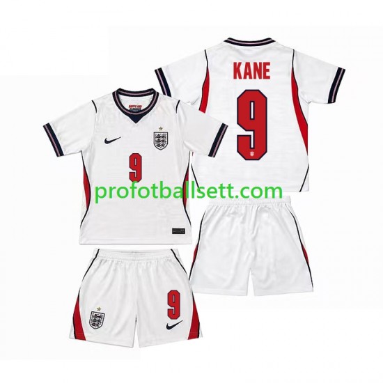 Fotballdrakt England Harry Kane 9 Barn Hjemmekit VM 2026 Kortermet