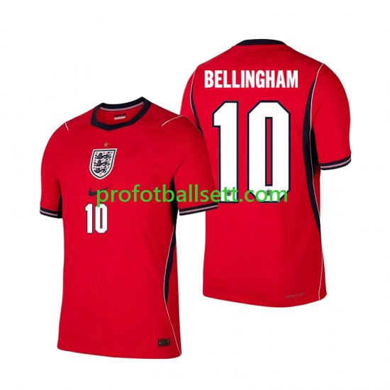 Fotballdrakt England Jude Bellingham 10 Herre Bortekit VM 2026 Kortermet