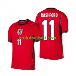 Fotballdrakt England Marcus Rashford 11 Herre Bortekit VM 2026 Kortermet
