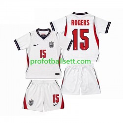 Fotballdrakt England Morgan Rogers 15 Barn Hjemmekit VM 2026 Kortermet
