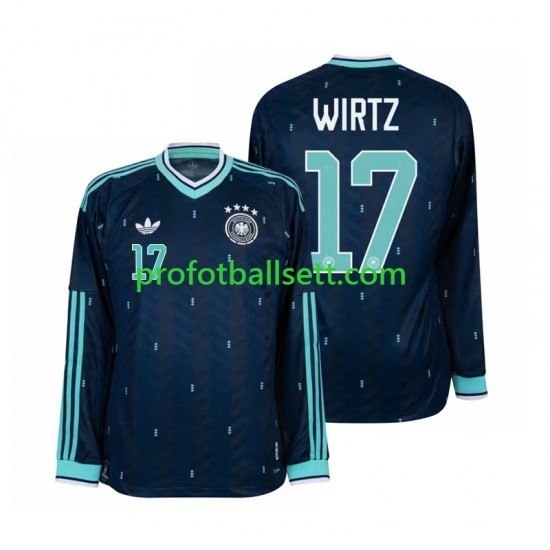 Fotballdrakt Tyskland Florian Wirtz 17 Herre Bortekit VM 2026 Langermet