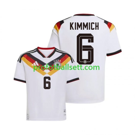 Fotballdrakt Tyskland Joshua Kimmich 6 Herre Hjemmekit VM 2026 Kortermet