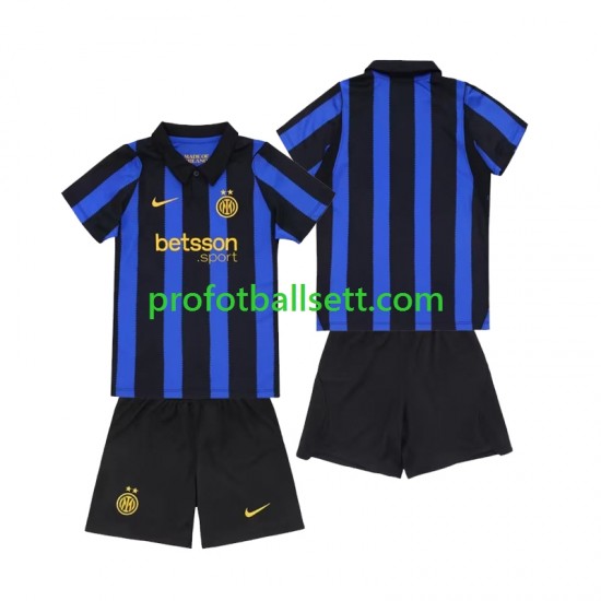 Fotballdrakt Inter Milan Barn Hjemmekit 2026-2027 Kortermet