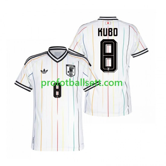 Fotballdrakt Japan Kubo 8 Herre Bortekit VM 2026 Kortermet